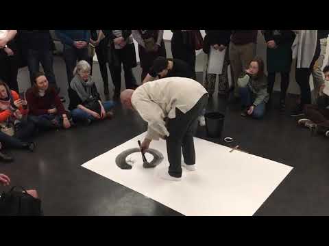 Sumi-e painting *Enso Demonstration*