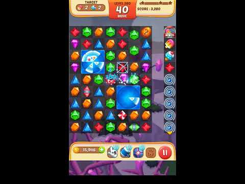 Jewel Match King Level 380 - Walkthrough ( No Booster )