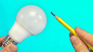 Take an Ordinary Pencil and Repair all the Led Bulb in Your Home!