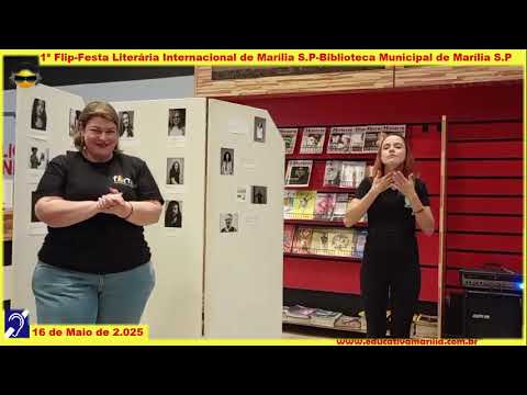 Tv Educativa Cantora Selmy Menezes MPB 1ª Flip Marília S P 16 Maio de 2.025