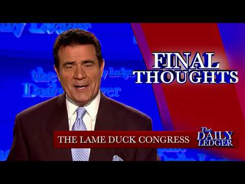 Final Thoughts: The Lame Duck Congress