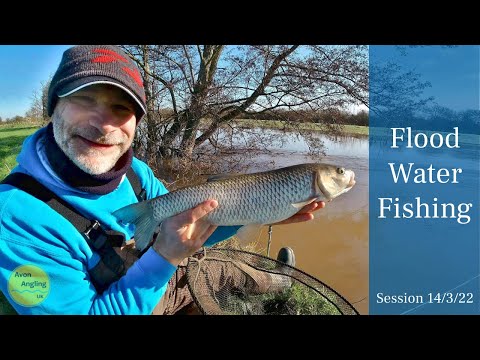 Floodwater Fishing The River Lugg - Last Day Of The Season - 14/3/22 (Video 314)