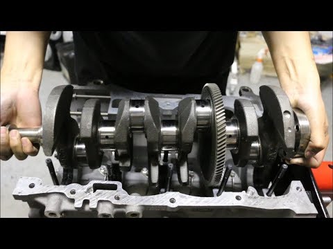 HOW TO INSTALL A CRANKSHAFT - FOCUS ST ENGINE BUILD