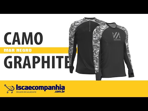 Vídeo Camiseta Mar Negro Premium Flex 30201 - Camo Graphite