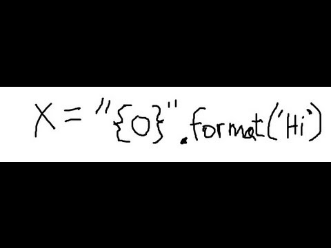 Python Data Substitution Via String Format Method