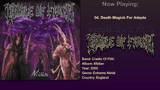 Death Magick For Adepts - Cradle Of Filth 2000, Midian Album.