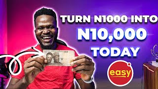 How To Make Money Online in Nigeria with Just 1000 Naira (THIS IS EASY!)