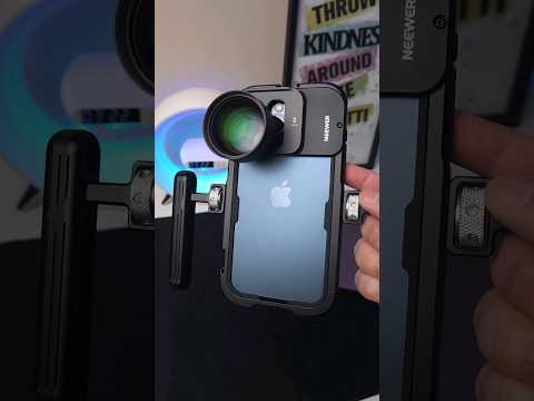iPhone 15/16/17 Pro Max 105mm Macro Lens by Neewer #iphone #phonecase #lens #macro  #photography