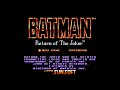 Stages 2 2 5 2 Urgent Situation Batman Return Of The Joker NES Extended OST