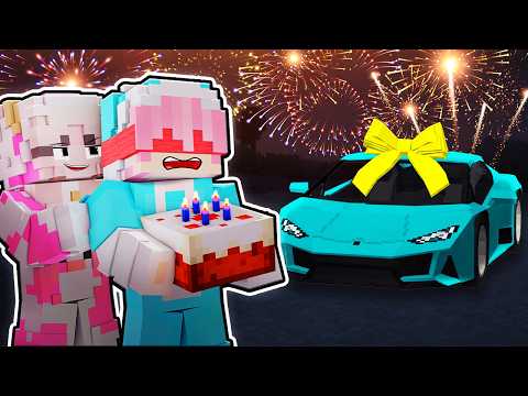 MOMON KASIH KEJUTAN HADIAH KE ATUN di MINECRAFT @BANGJBLOX