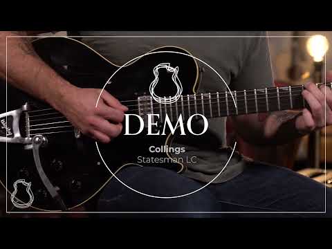 Collings Statesman LC, Aged Black demo