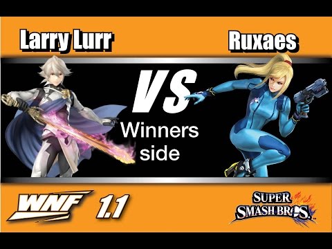 WNF 1.1 - #THE FAD | Larry Lurr (Corrin) Vs. Ruxaes (Zero Suit Samus) Winners Side - Smash Wii U