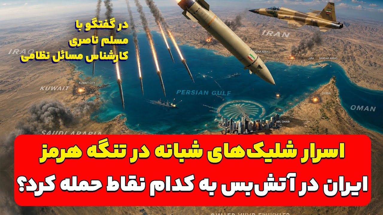 اسرار شلیک‌های شبانه در تنگه هرمز؛ ایران در آتش‌بس به کدام نقاط حمله کرد؟ مس