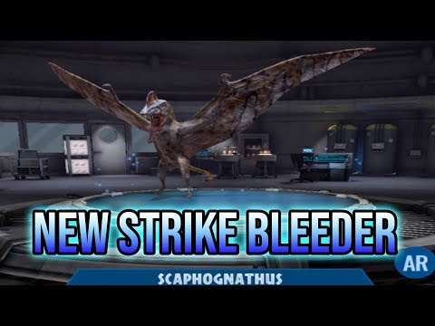 NEW STRIKE EVENT DESTROYER! THE RARE FLIER SCAPHOGNATHUS SHOWCASE! | Jurassic World Alive 1.6 Video