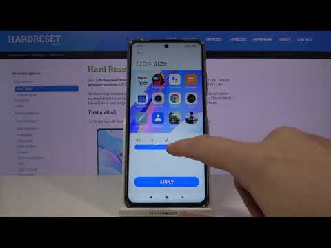 Icon Size Customization on XIAOMI Mi 10T Lite – Display Settings