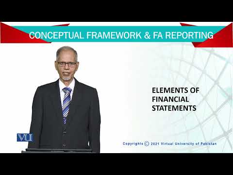 Elements of Financial Statements | Advanced Financial Accounting | FIN711 Topic005