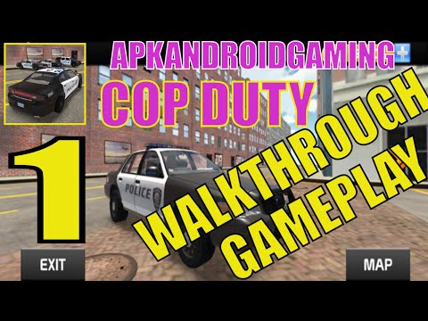 Cop Duty Police Car Simulator Gameplay Walkthrough PT. 1 - Rescue The Hostages (Android, iOS)