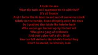 Dark Lotus - Pass The Axe - Lyrics (Psychopathic Kid)