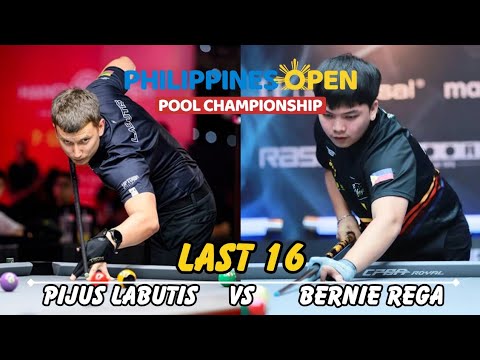 PIJUS LABUTIS vs BERNIE REGALARIO || HIGHLIGHTS - PHILIPPINES OPEN POOL CHAMPIONSHIP 2025