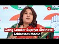 Congress Leader Supriya Shrinate Addresses Press Conference At AICC HQ