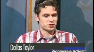 BelAhdan with Dallas Taylor an activist