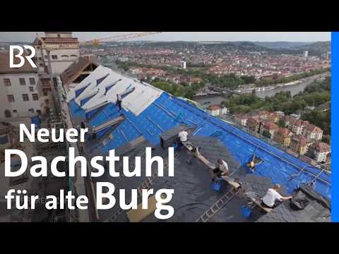 Würzburger Festung erhält neues Dach: Ein Wahrzeichen im Wandel