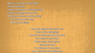 Tom Scullin Lyrics (Music Lost):  "Fools Gold"