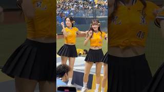 【 Passion Sisters 】#君白#小迪#送你們通通出局#台湾チアリーディングチーム#中華職棒#CPBL#洲際棒球場#20240828