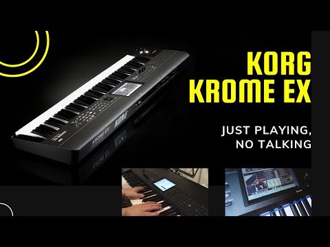 KORG KROME EX - Preset Walkthrough / Audio Demos