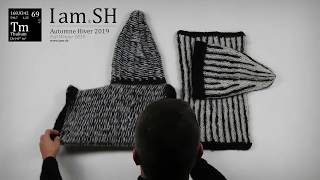 I am SH : Collection AH 2019 069 Thulium : Ensemble long bonnet conique et col tube snood