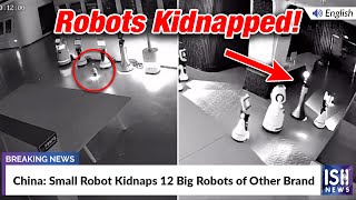 China: Small Robot Kidnaps 12 Big Robots of Other Brand, Video Goes Viral