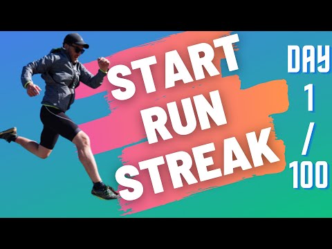 How To Start A Run Streak? | RunStreak Day 1 / 100
