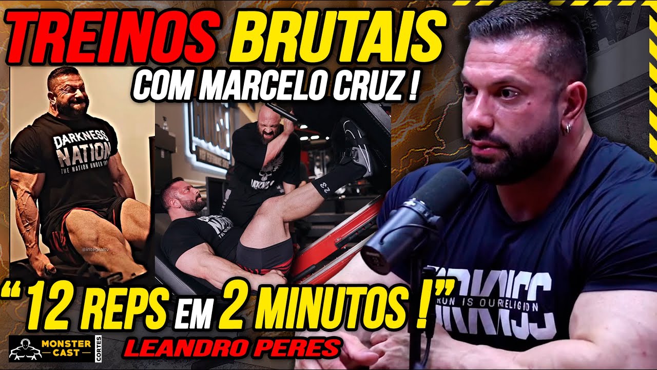 FOCO TOTAL ! OS TREINOS INTENSOS DO PERES E MARCELO CRUZ QUE DESAFIAM OS LIMITES ! | LEANDRO PERES