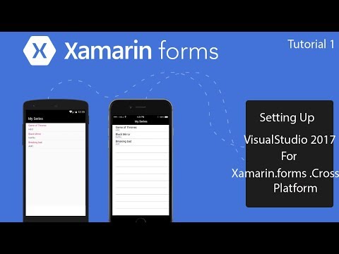 Xamarin Forms Setting Up VS 2017 [Please Read description 👇🏻👇🏻]Tutorial 1