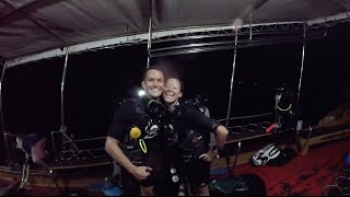 Koh Tao, Thailand TERRIFYING NIGHT DIVING| PADI Certification at Sairee Cottage - YouTube