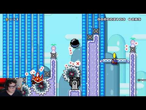 Winter Wonderland - Super Mario Maker 2 SMW level