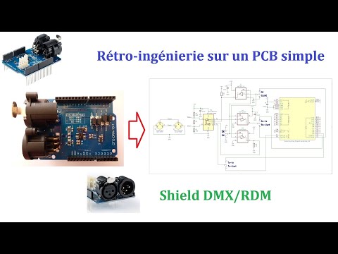 Rétro-ingénierie simple : shield DMX/RDM