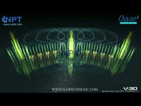 Nhạc nước khu đô thị Gamura Hà Nội