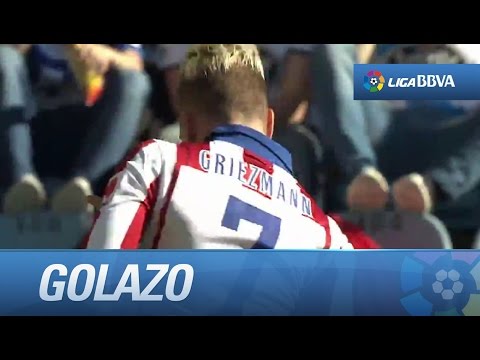 Golazo de chilena de Griezmann (0-1) en el Deportivo de la Coruña - Atlético de Madrid