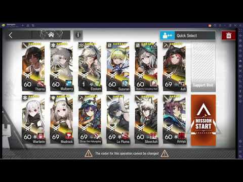 [Arknights] Annihilation 13, Night Champion Show Speedrun, 28:15
