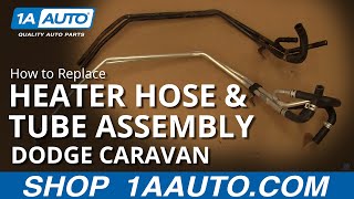 preview picture of video 'How To Replace Rusted Leaking Rear Heat Tubes 01-10 Dodge Caravan Town and Country'