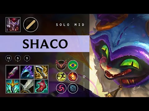 Shaco Mid vs Veigar - BR Grandmaster Patch 25.24