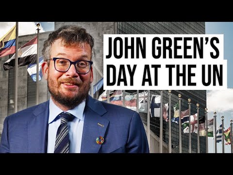 John Green Visits the United Nations | United Nations