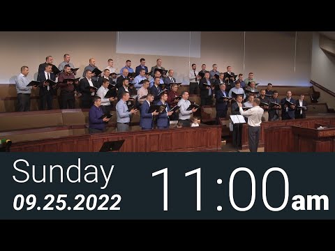 09/25/2022 Sunday 11am - Full Service