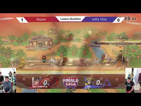 Finale Saga - Losers Quarters - Kepler (Bayonetta) VS VinS (Link)