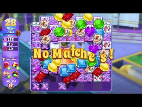 Wonka's World of Candy Level 813 - NO BOOSTERS