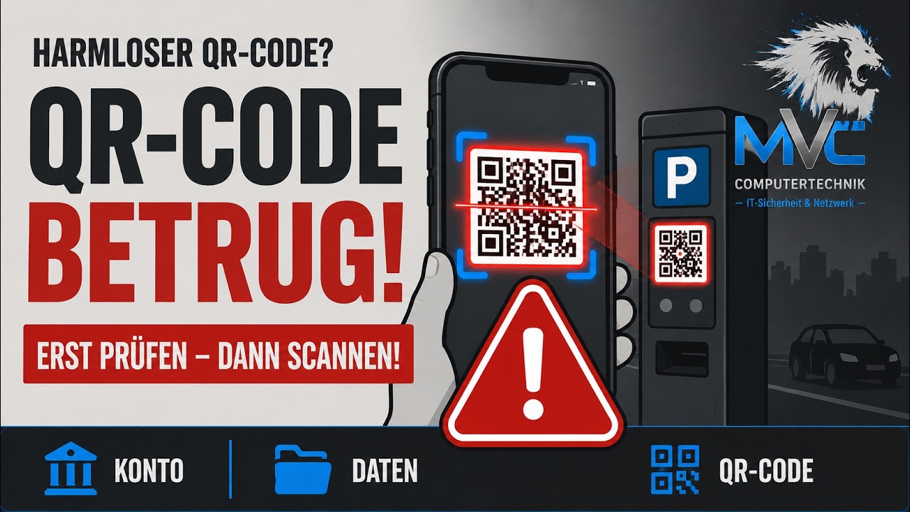 Quishing: Wie QR-Code-Betrug funktioniert – und wie Sie sich schützen