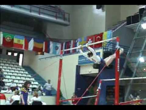 Daria Zgoba 2003 European Youth Olympic Festival Bars