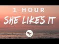 [ 1 HOUR ] Russell Dickerson - She Likes It (feat. Jake Scott) [Lyrics]