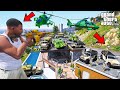 Franklin S House Raided By Army In GTA 5 SHINCHAN And CHOP